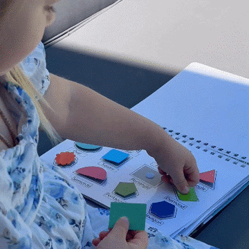 GentlePath Montessori Busy Book | Engaging Learning Activity for Toddlers