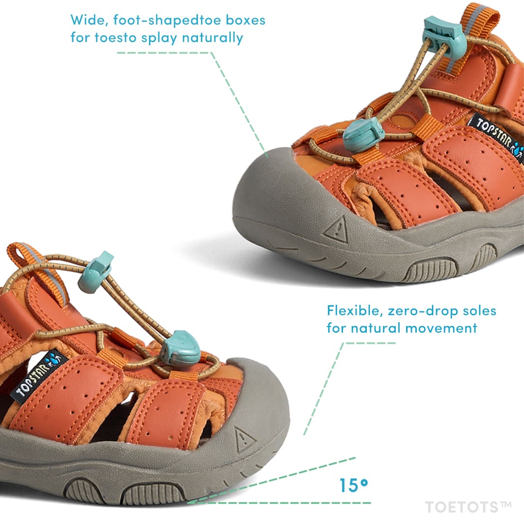 Seaside Breeze Toddler Sandals Aqua | Lightweight Non-Slip Shoes