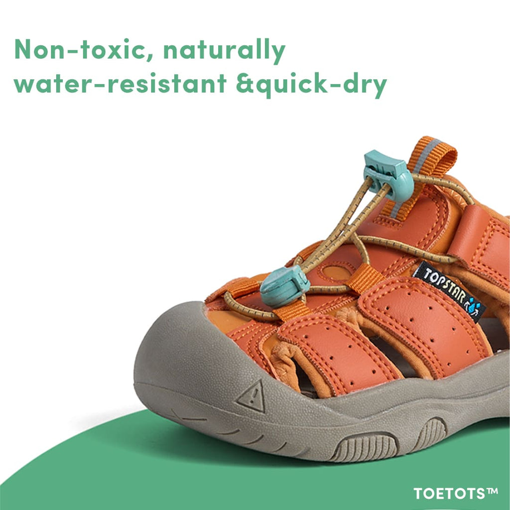 Seaside Breeze Toddler Sandals Aqua | Lightweight Non-Slip Shoes