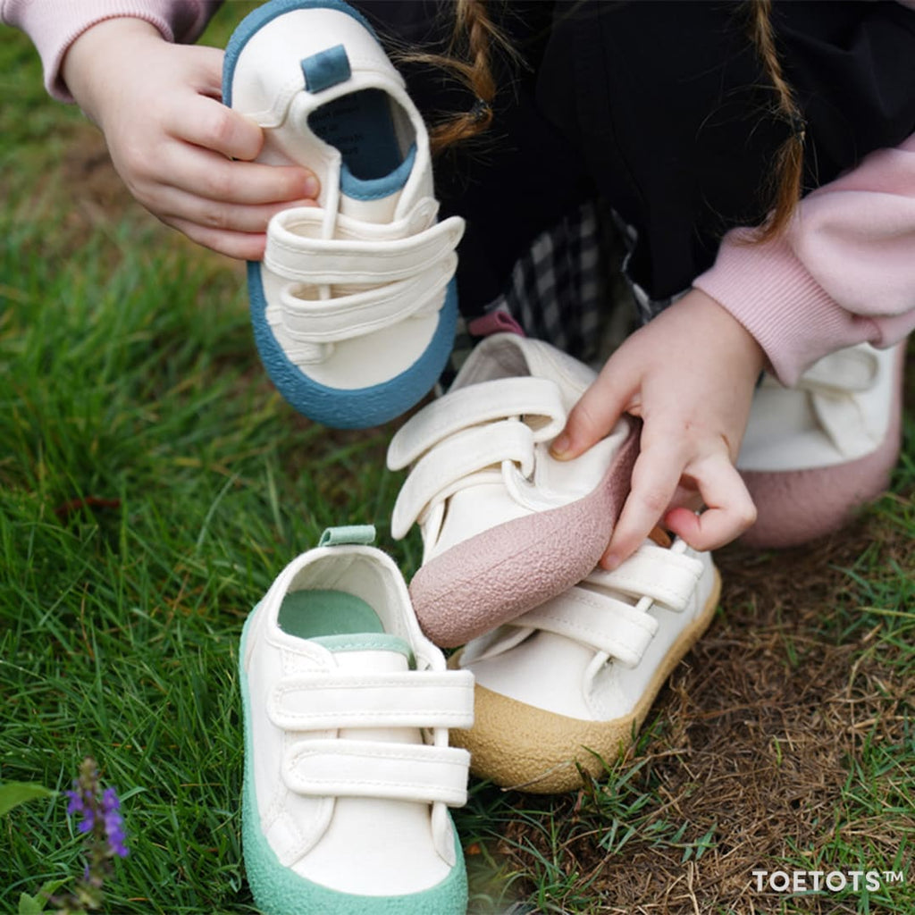 Petit Voyage Baby Sneakers Grey | Lightweight Non-Slip First Walking Shoes