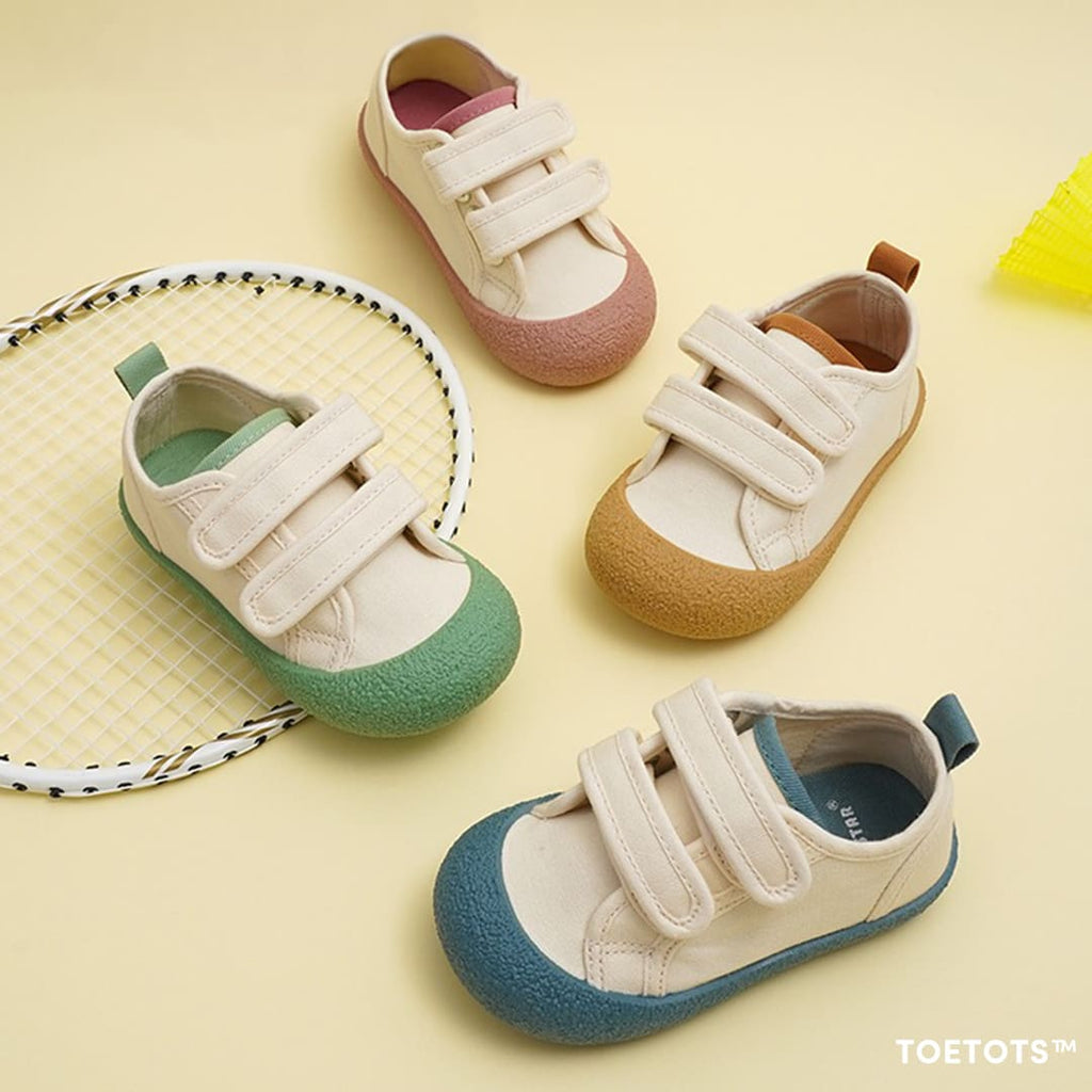 Petit Voyage Baby Sneakers Grey | Lightweight Non-Slip First Walking Shoes