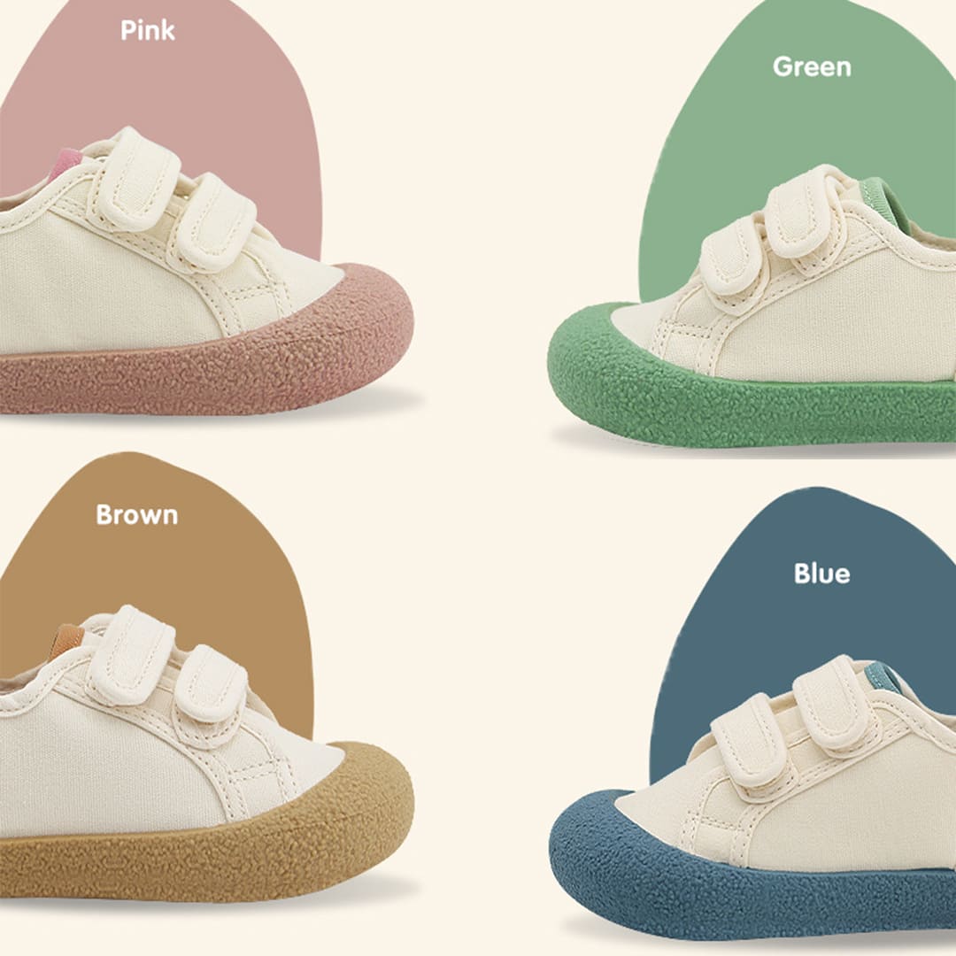 Petit Voyage Baby Sneakers Grey | Lightweight Non-Slip First Walking Shoes