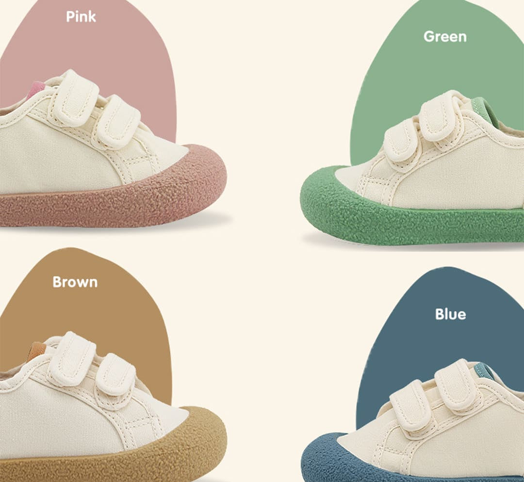 GentleStride Stretch Baby Sneakers | Lightweight Non-Slip First Walking Shoes
