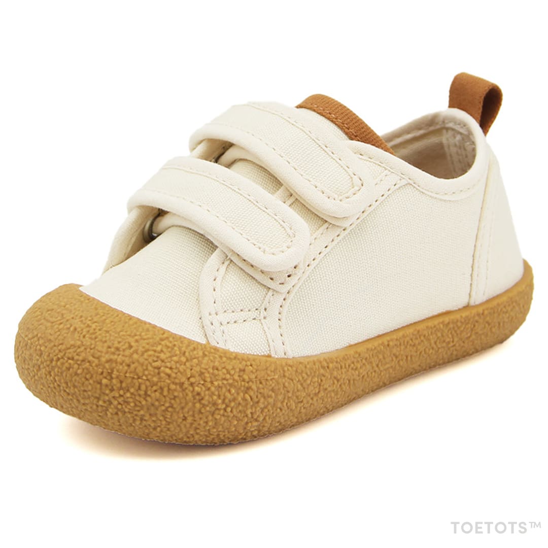 Petit Voyage Baby Sneakers Grey | Lightweight Non-Slip First Walking Shoes