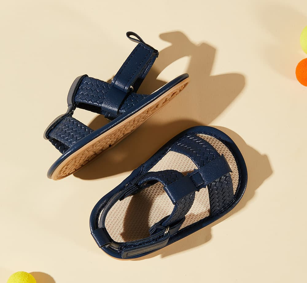 WhisperWalk Toddler Strap Sandals | Lightweight Non-Slip Shoes