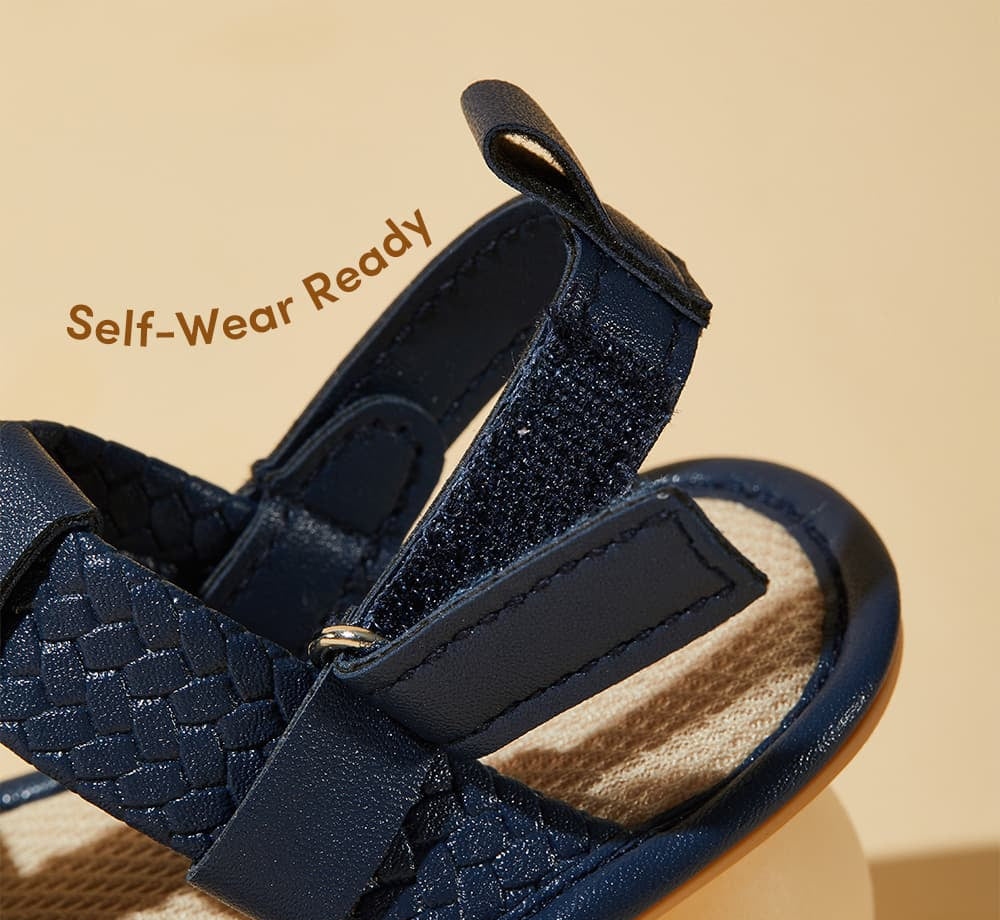 WhisperWalk Toddler Strap Sandals | Lightweight Non-Slip Shoes