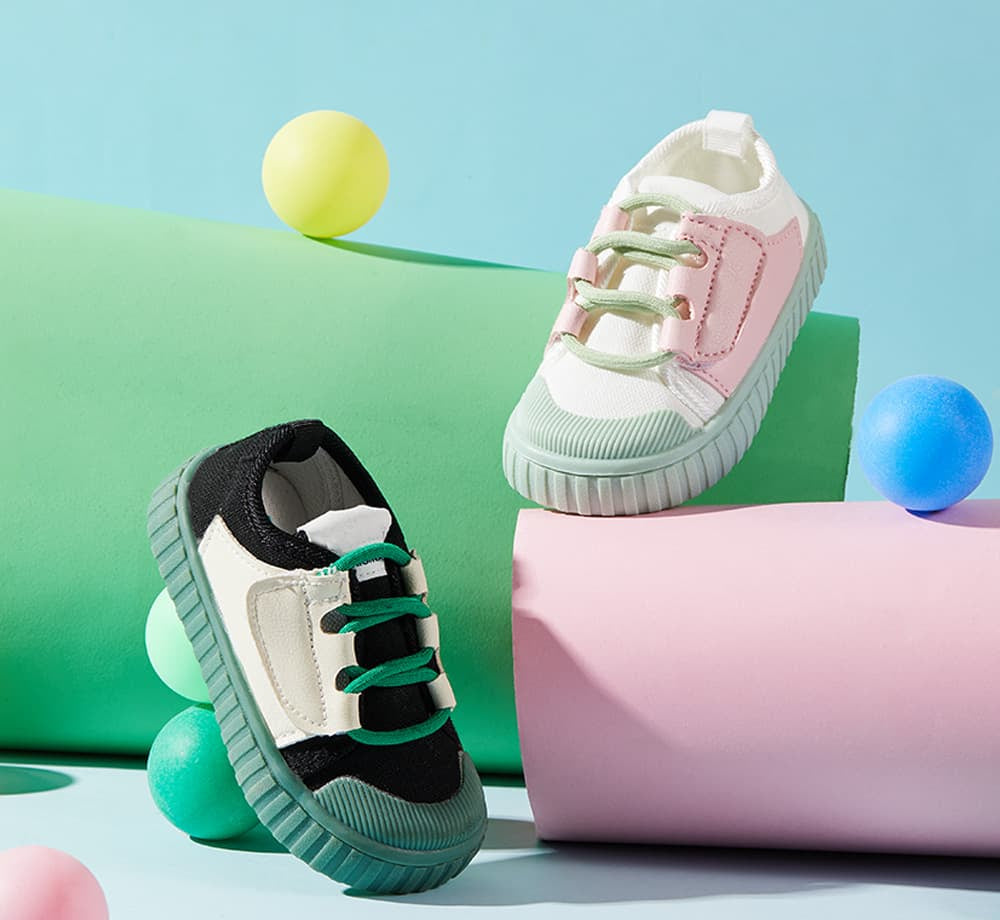 GentleStride Toe-Cap Baby Sneakers | Breathable Soft Sole First Walking Shoes