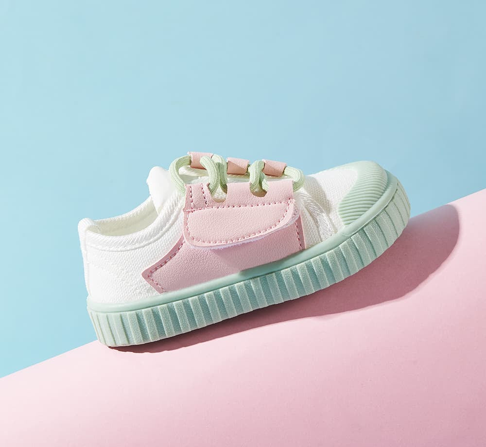 GentleStride Toe-Cap Baby Sneakers | Breathable Soft Sole First Walking Shoes