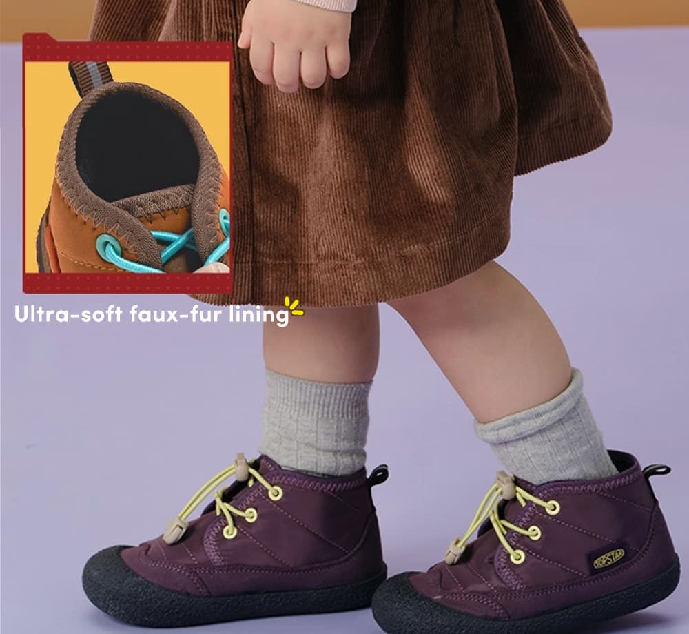 WhisperWalk Kids Winter Boots | Cosy Non-Slip Toddler Footwear