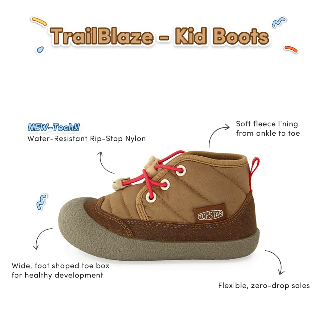 CozyTrail Toddler Winter Boots | Non-Slip Warm Footwear