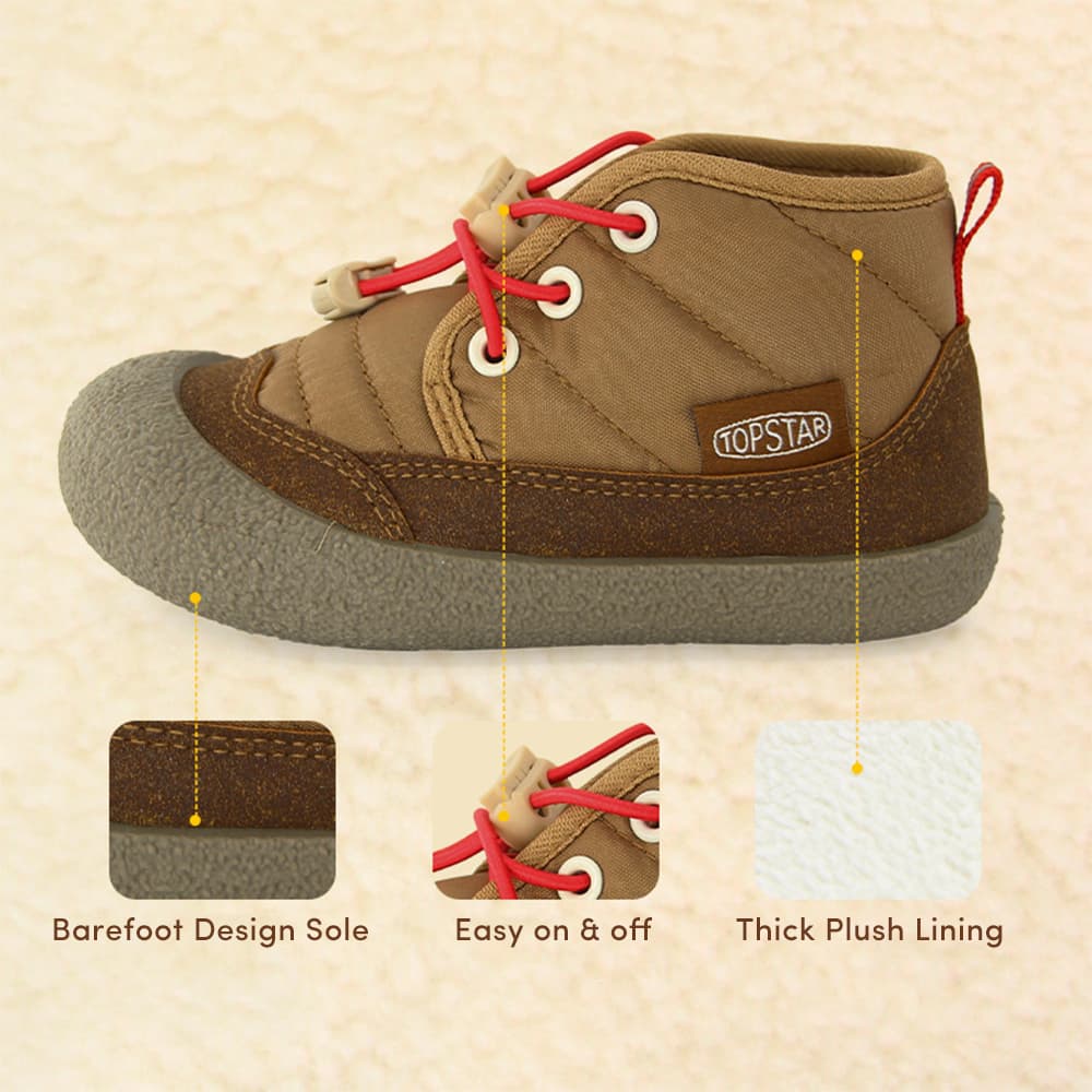 CozyTrail Toddler Winter Boots | Non-Slip Warm Footwear