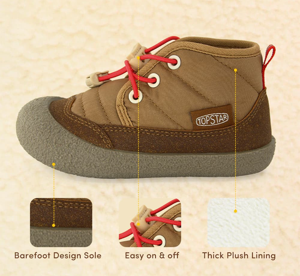 WhisperWalk Kids Winter Boots | Cosy Non-Slip Toddler Footwear