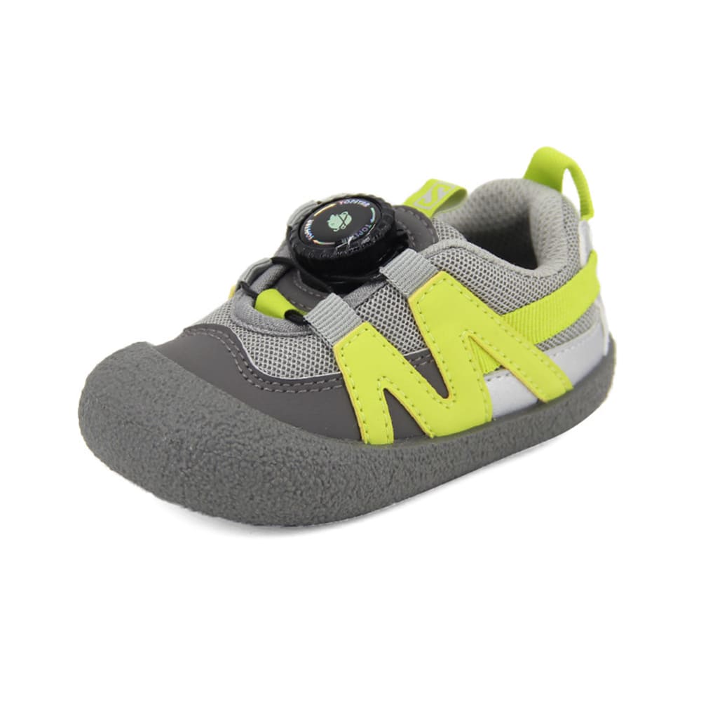 GentleStride Toddler Sneakers Grey | Lightweight Non-Slip Baby Shoes