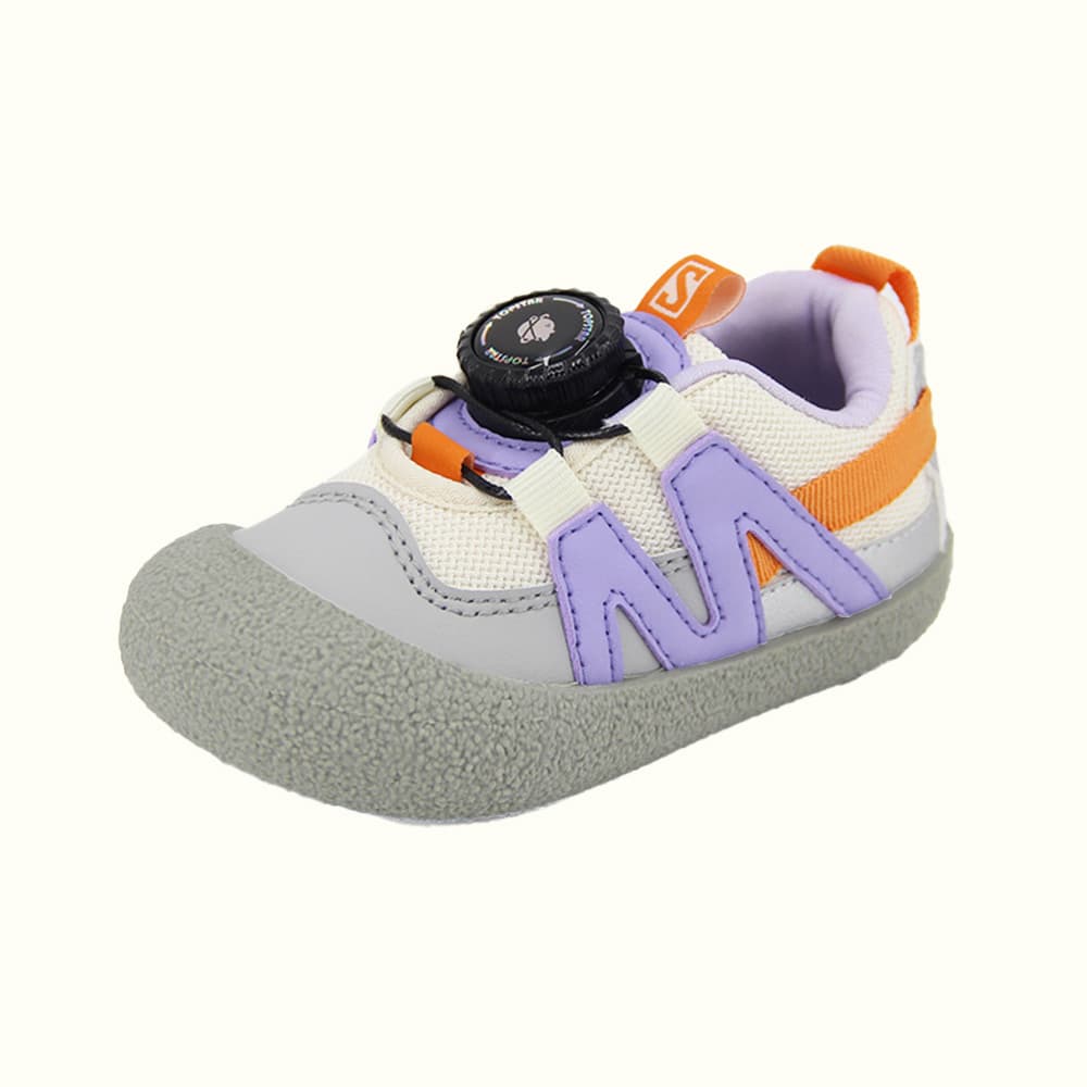 GentleStride Toddler Sneakers Grey | Lightweight Non-Slip Baby Shoes