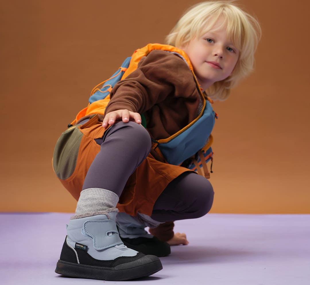 Frosty Paws Toddler Trail Winter Boots | Cosy Non-Slip Footwear