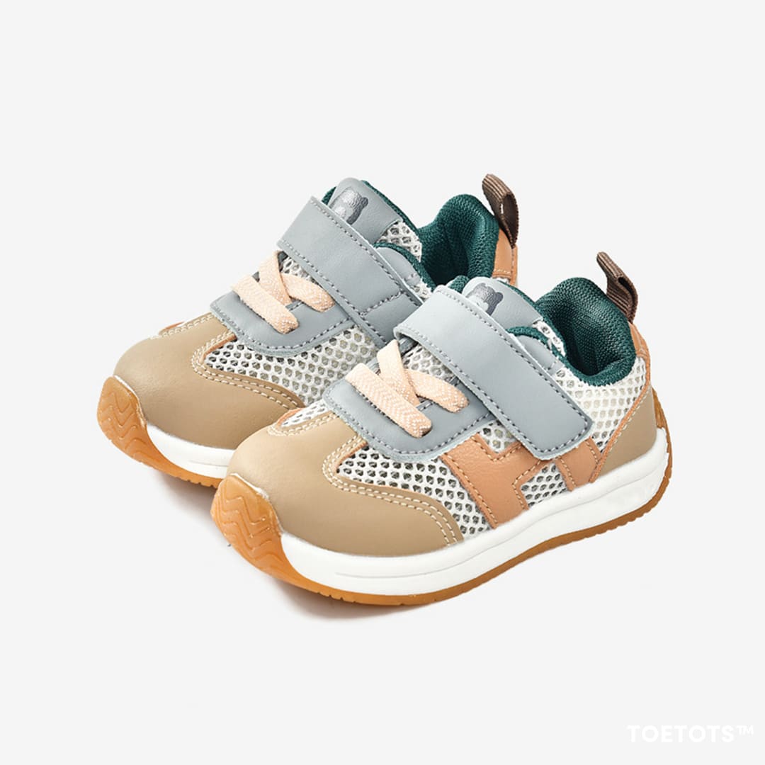 GentleStride Baby Sneakers White | Lightweight Non-Slip First Walking Shoes