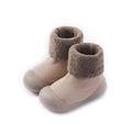 GentleStride Toddler Sock-Shoes Grey | Non-Slip Soft Sole Footwear