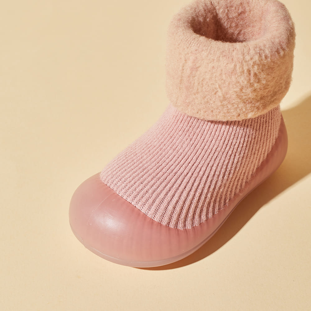 GentleStride Toddler Sock-Shoes Grey | Non-Slip Soft Sole Footwear