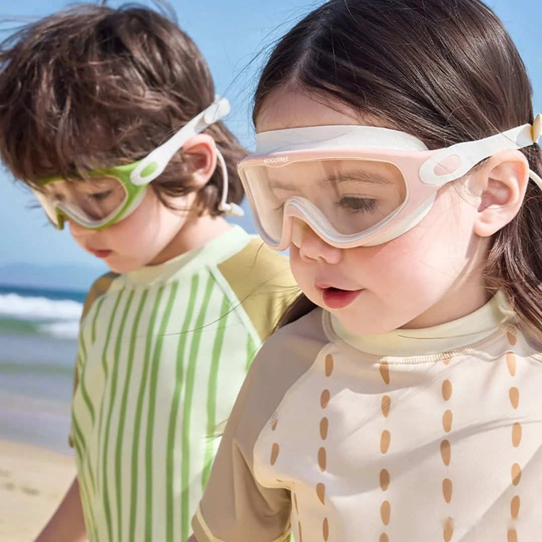 AquaLuxe Kids Swim Goggles | Comfortable & Secure Fit
