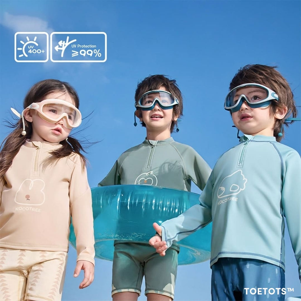 AquaDream Kids Swim Goggles Blue | Lightweight & Comfortable Design