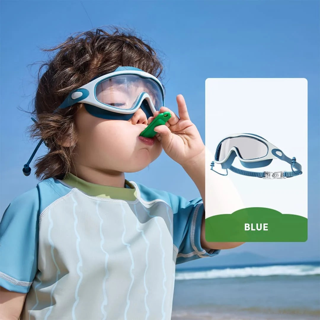 AquaLuxe Kids Swim Goggles | Comfortable & Secure Fit