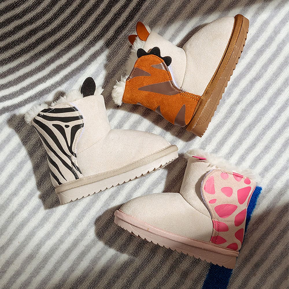 Frosty Paws Kids Snow Boots | Cozy Non-Slip Winter Footwear