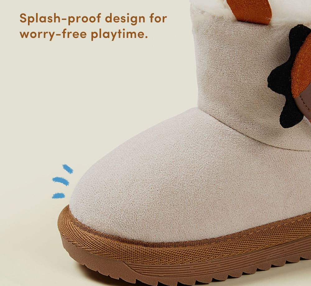Snowy Paws Kids Snow Boots | Cosy Non-Slip Winter Footwear