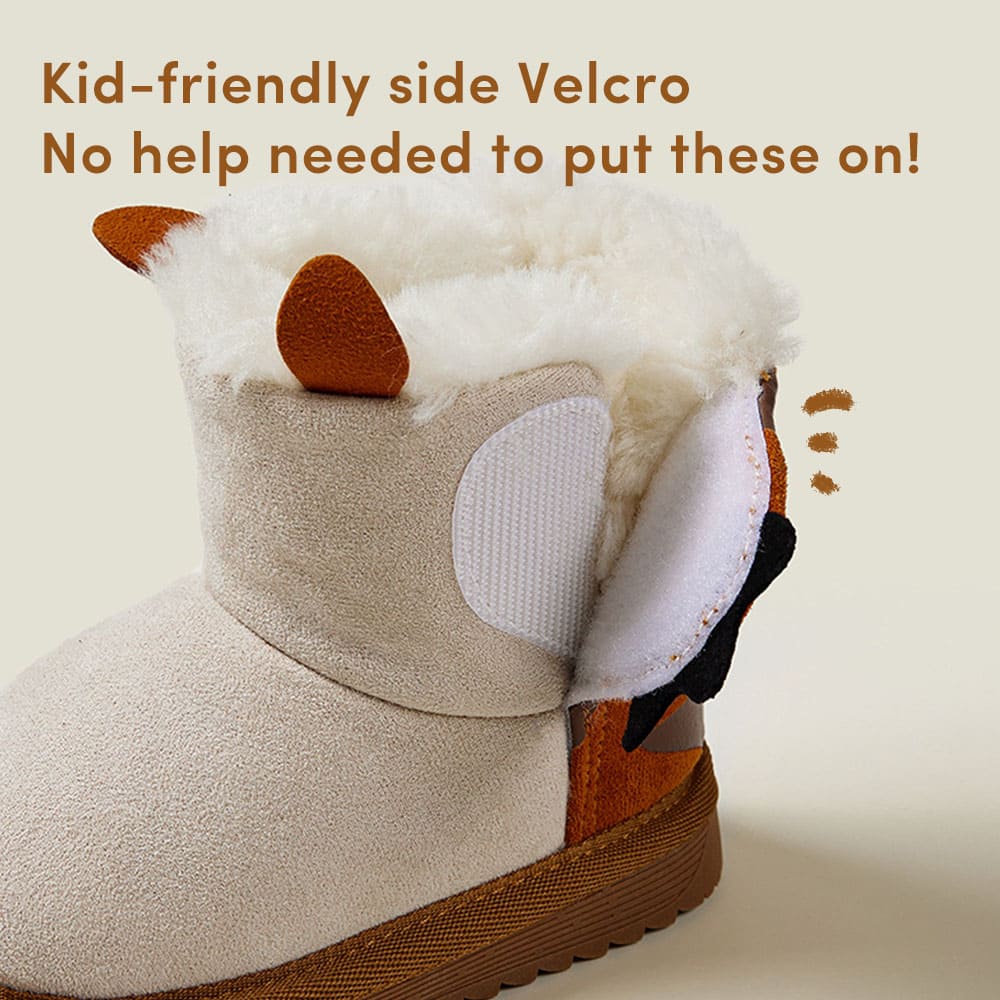 Frosty Paws Kids Snow Boots | Cozy Non-Slip Winter Footwear