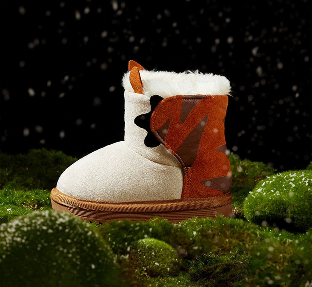 Snowy Paws Kids Snow Boots | Cosy Non-Slip Winter Footwear