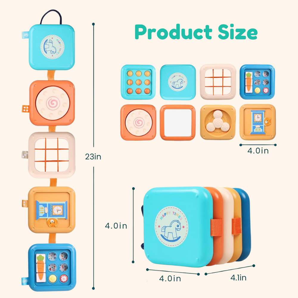 Baby Bisou 7-in-1 Montessori Cube