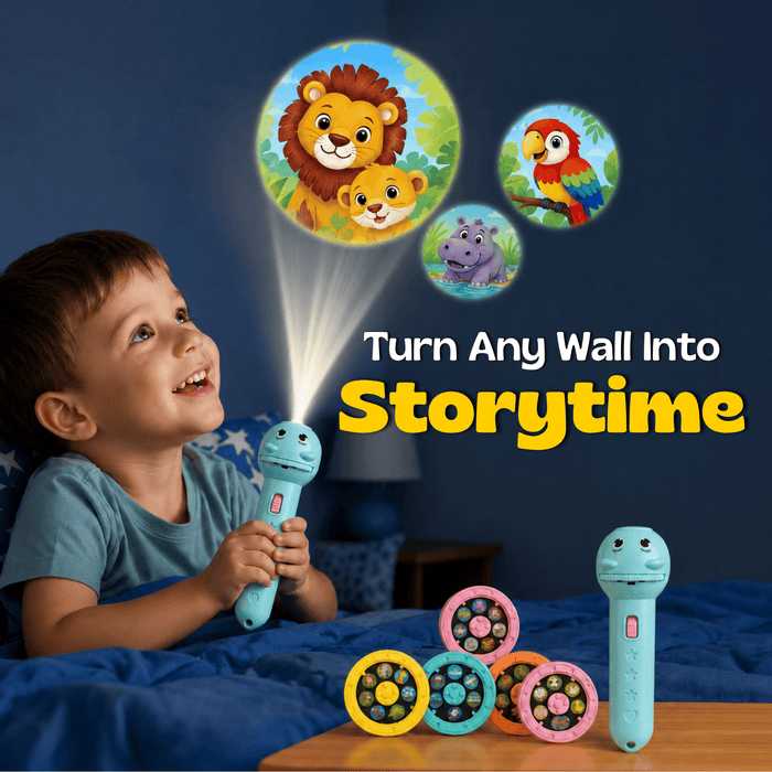 Baby Bisou Animal Story Projection Flashlight
