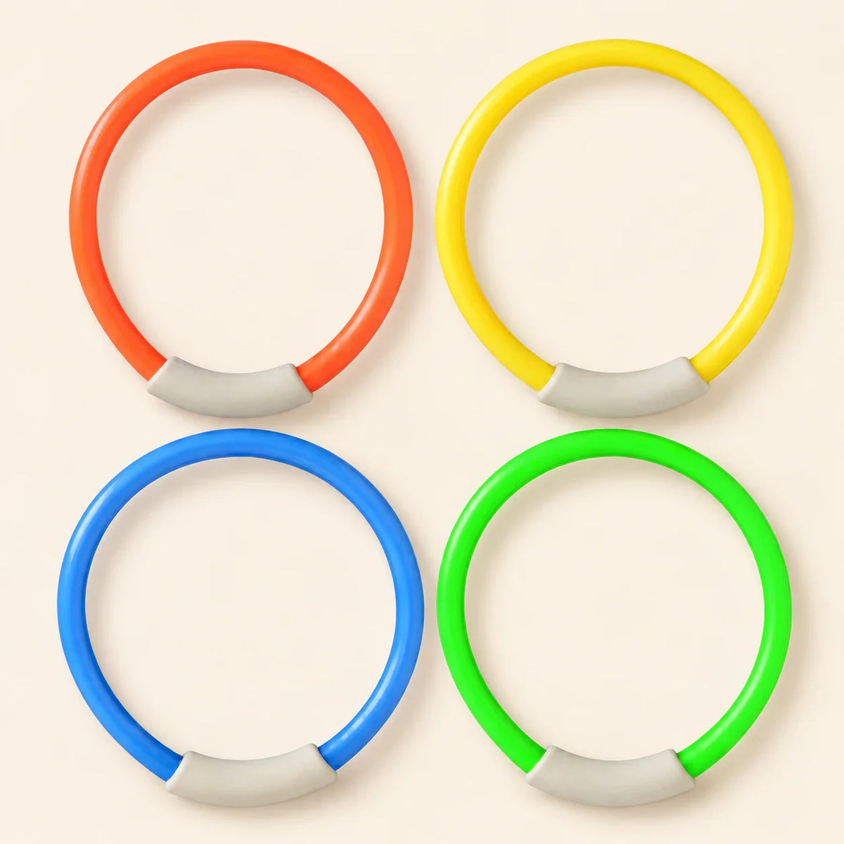 AquaJoy Dive & Seek Pool Toy Set, Dive rings
