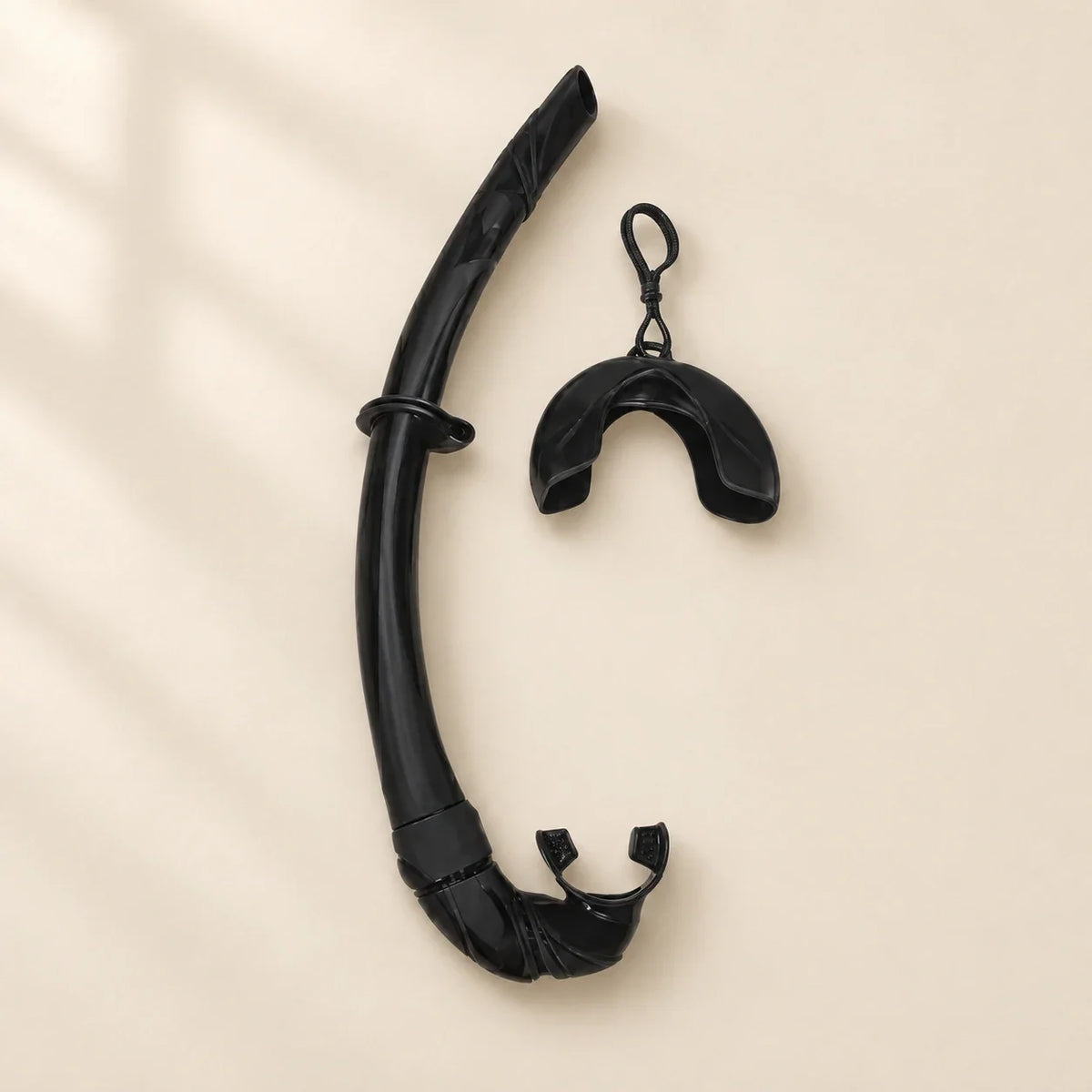 AquaNest Little Diver Kids Snorkel, Classic Black