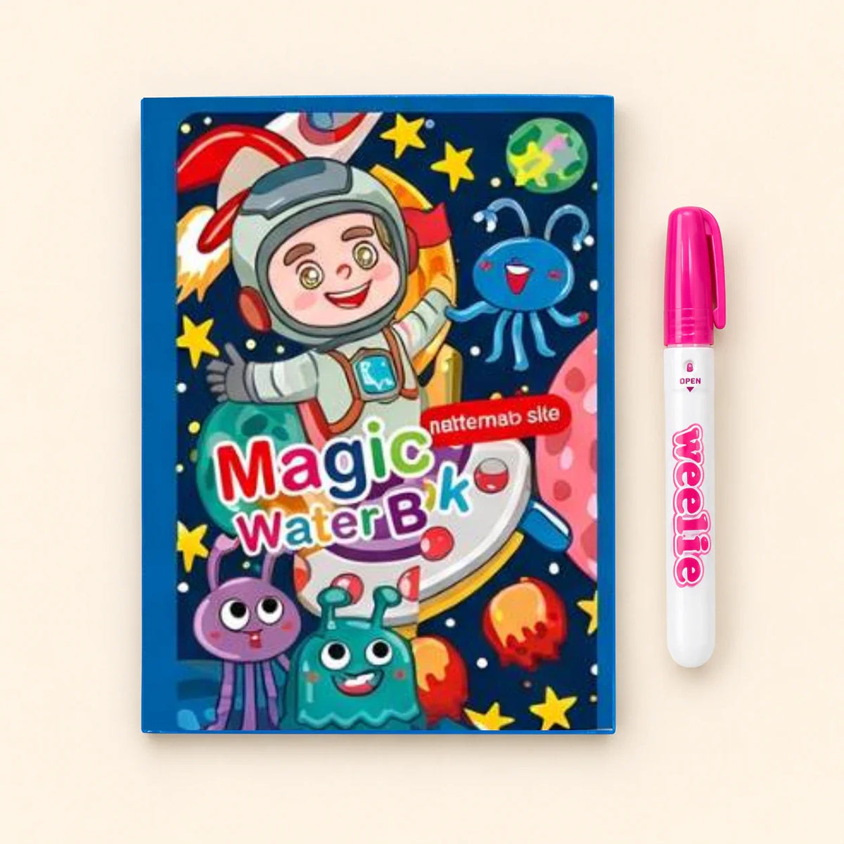 AquaWhimsy Mess-Free Water Coloring Book | Reusable Art for Kids