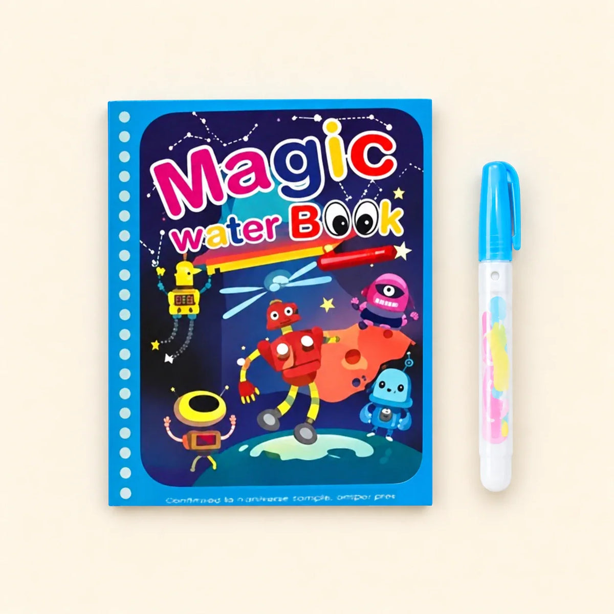 AquaWhimsy Mess-Free Water Coloring Book | Reusable Art for Kids