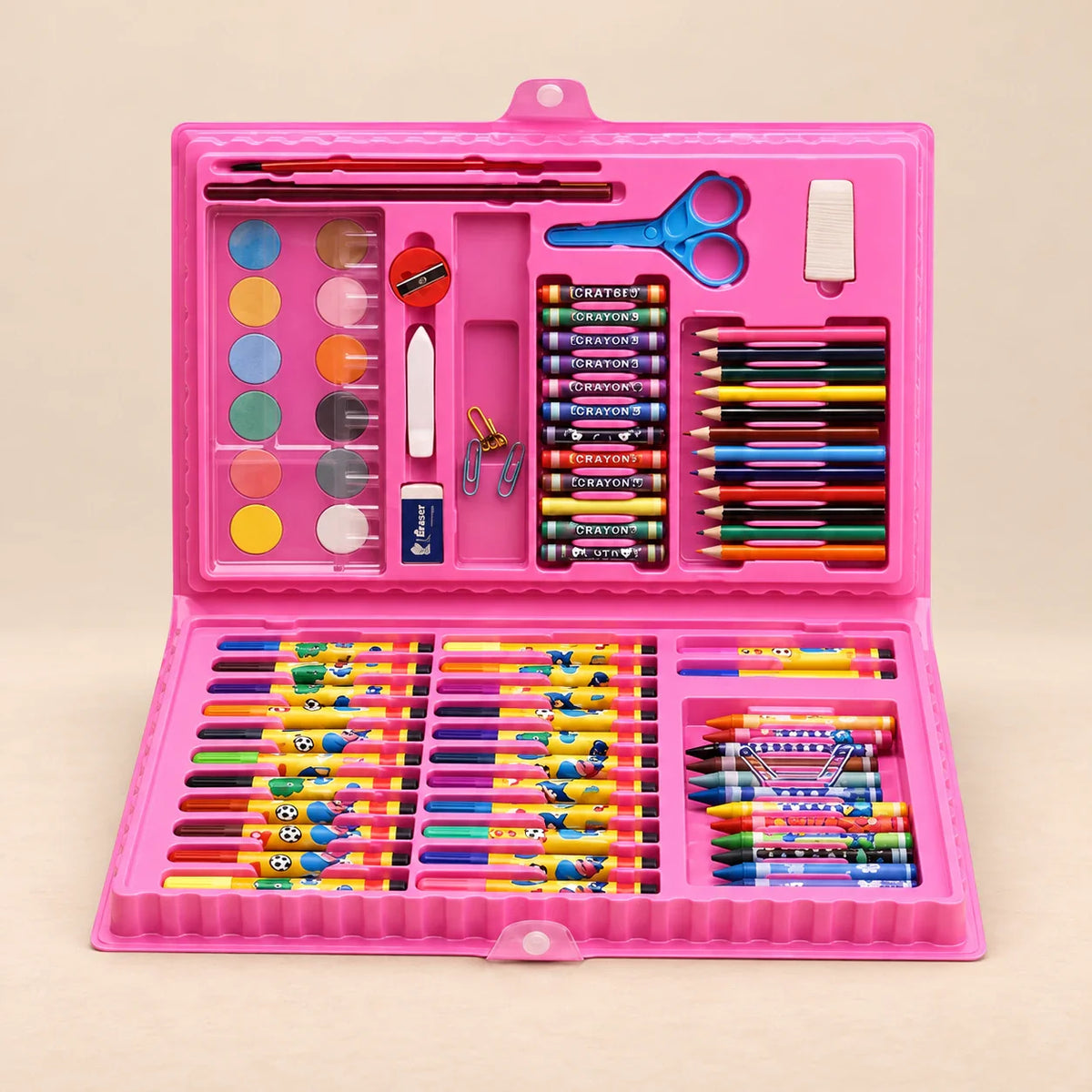 Artisan Touch Creative Art Set, Pink Artist Case