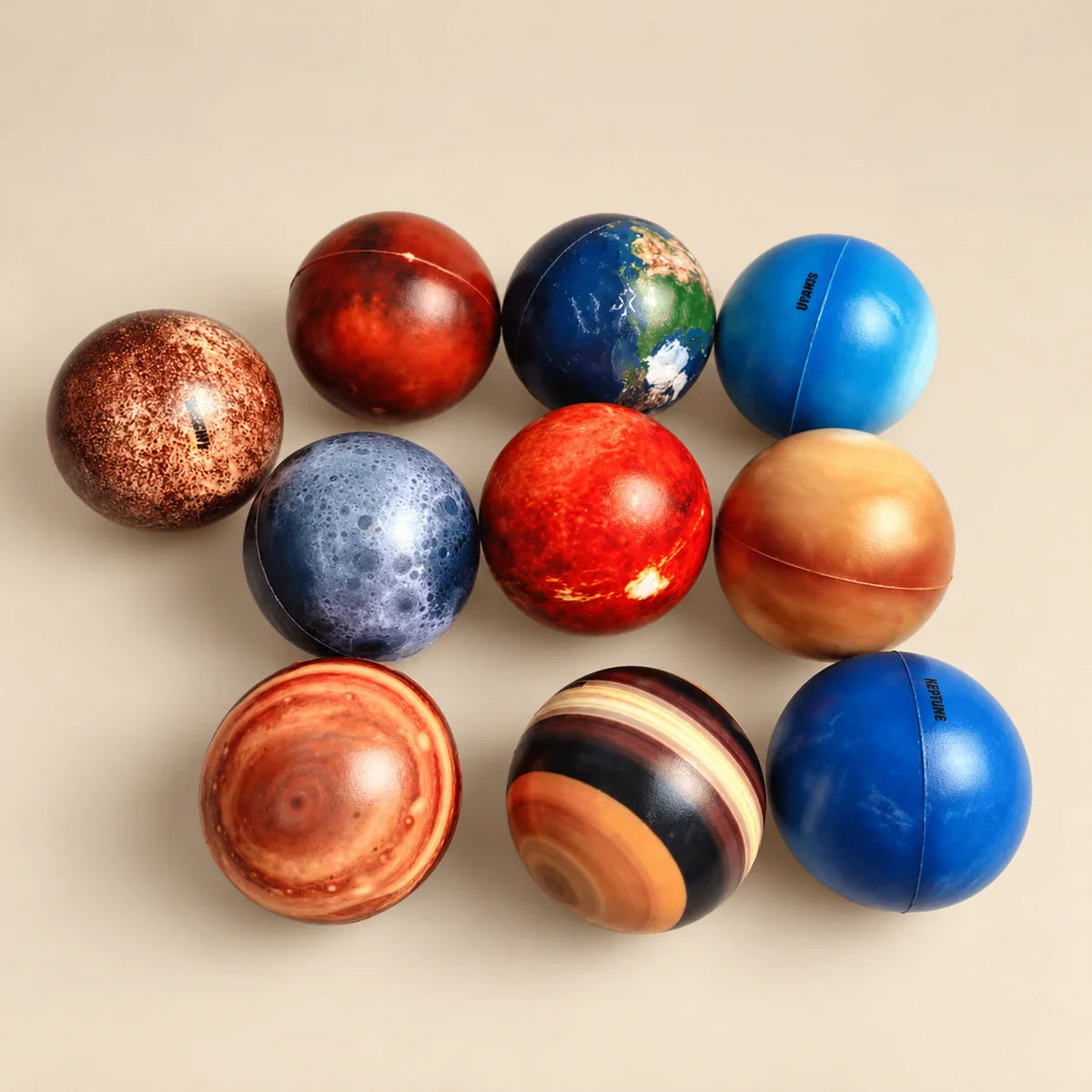 Celestial Planet Ball Set, 10-Piece Planet Set
