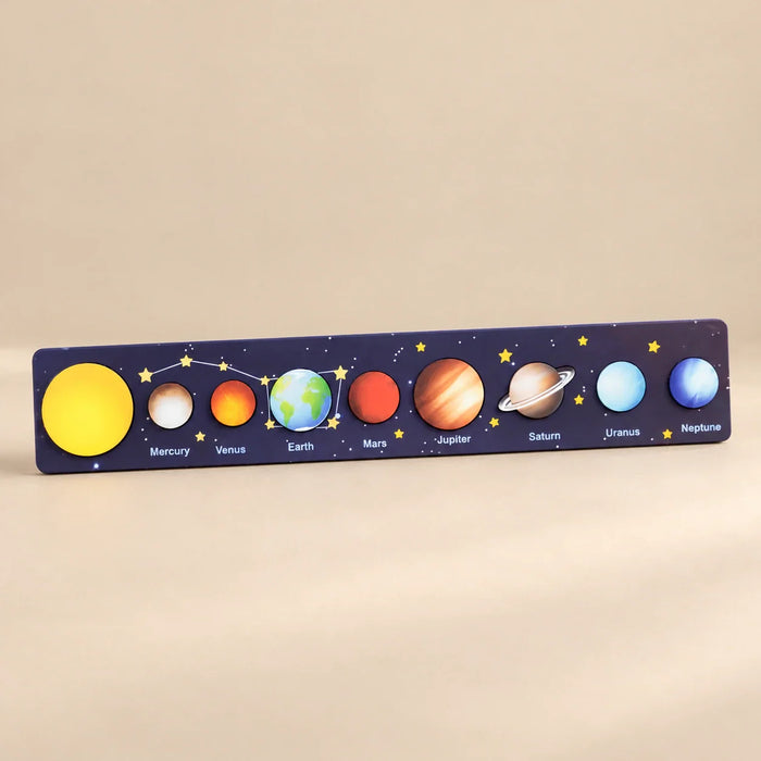 Celestial Whimsy Planet Puzzle Strip | Solar System Learning Toy