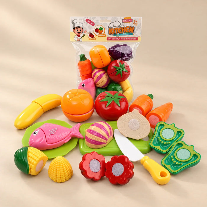 Culinary Explorer Toddler Play Set | Engaging Cutting Kitchen Toy