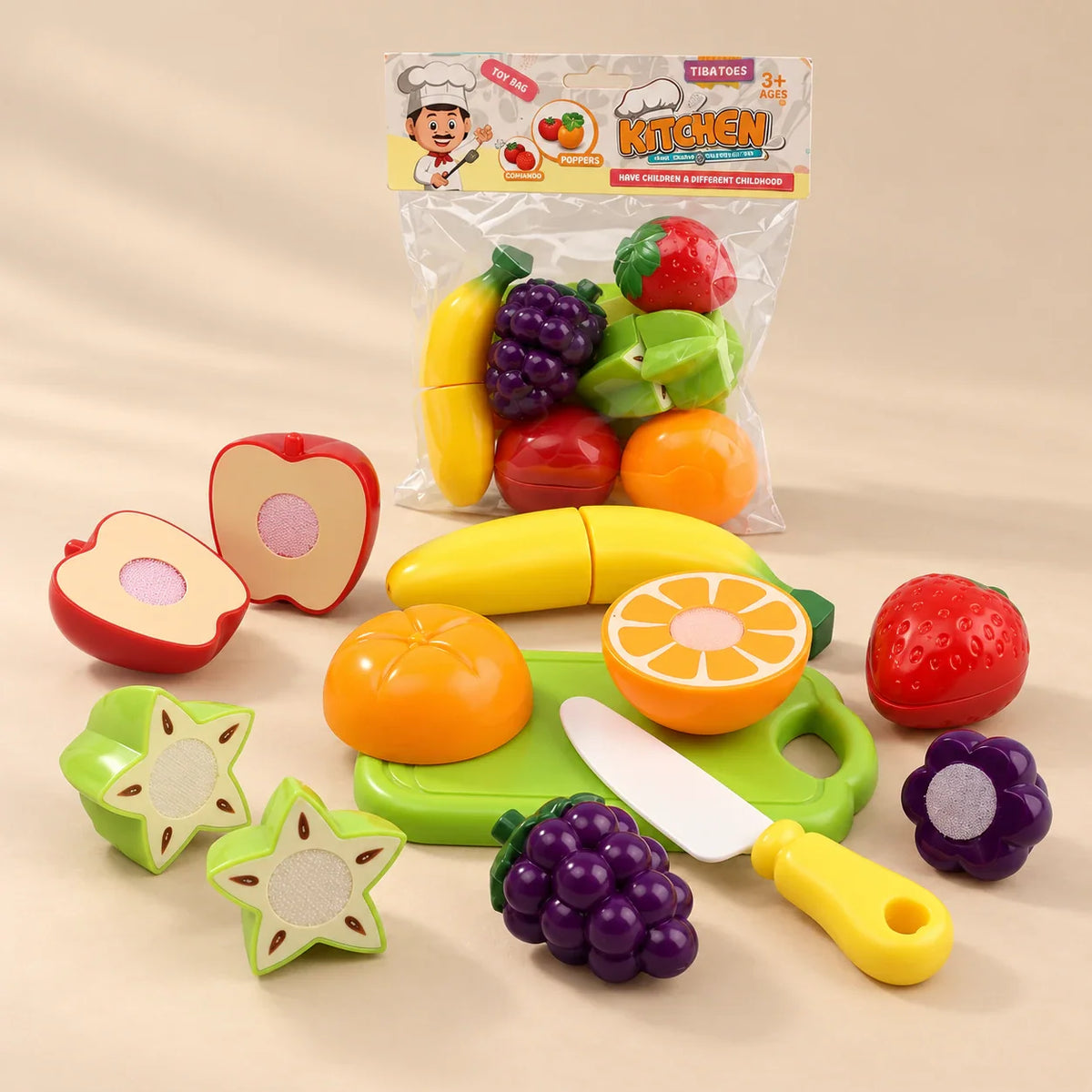 Culinary Explorer Toddler Play Set, Fruit Fun Set