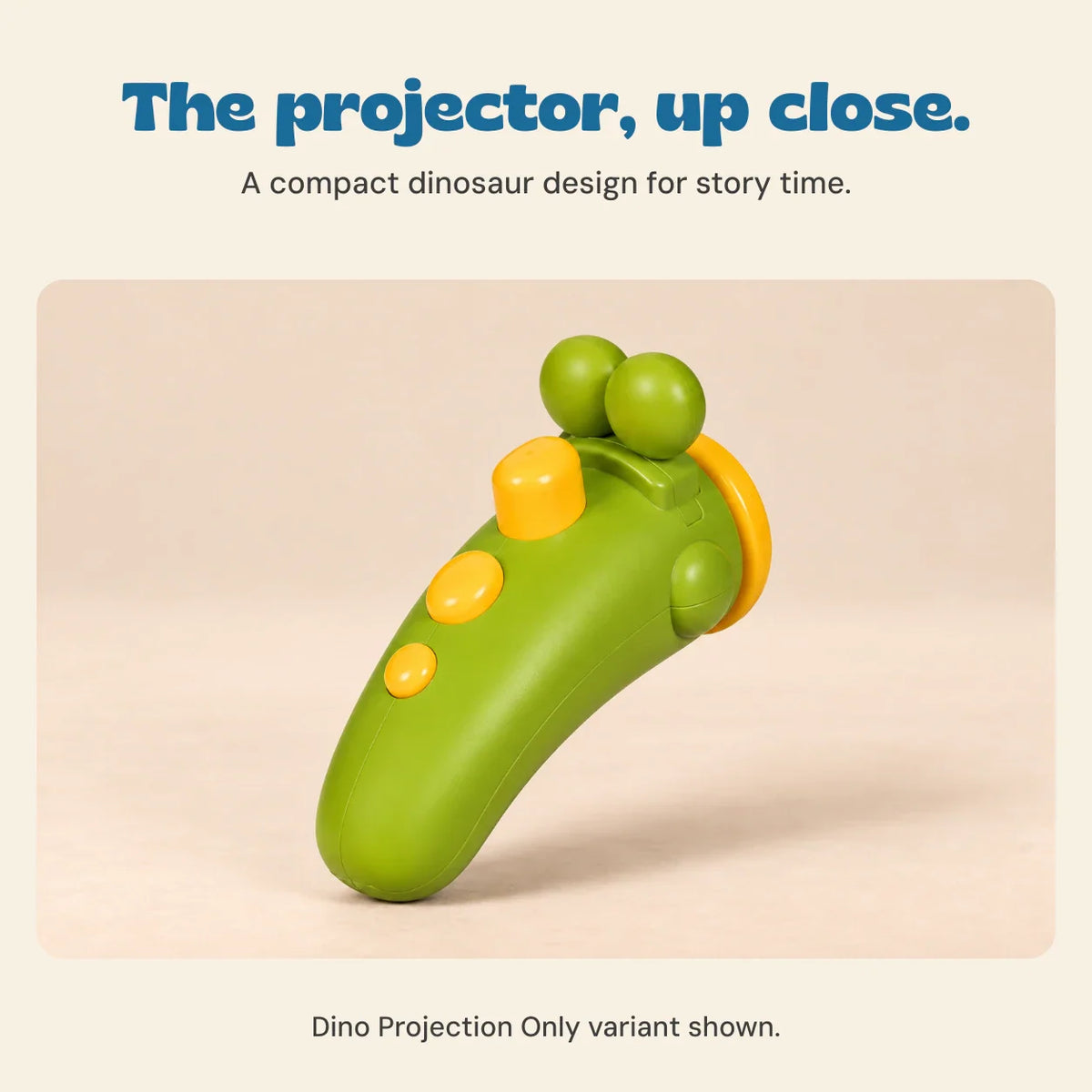 DinoGlow Projection Flashlight