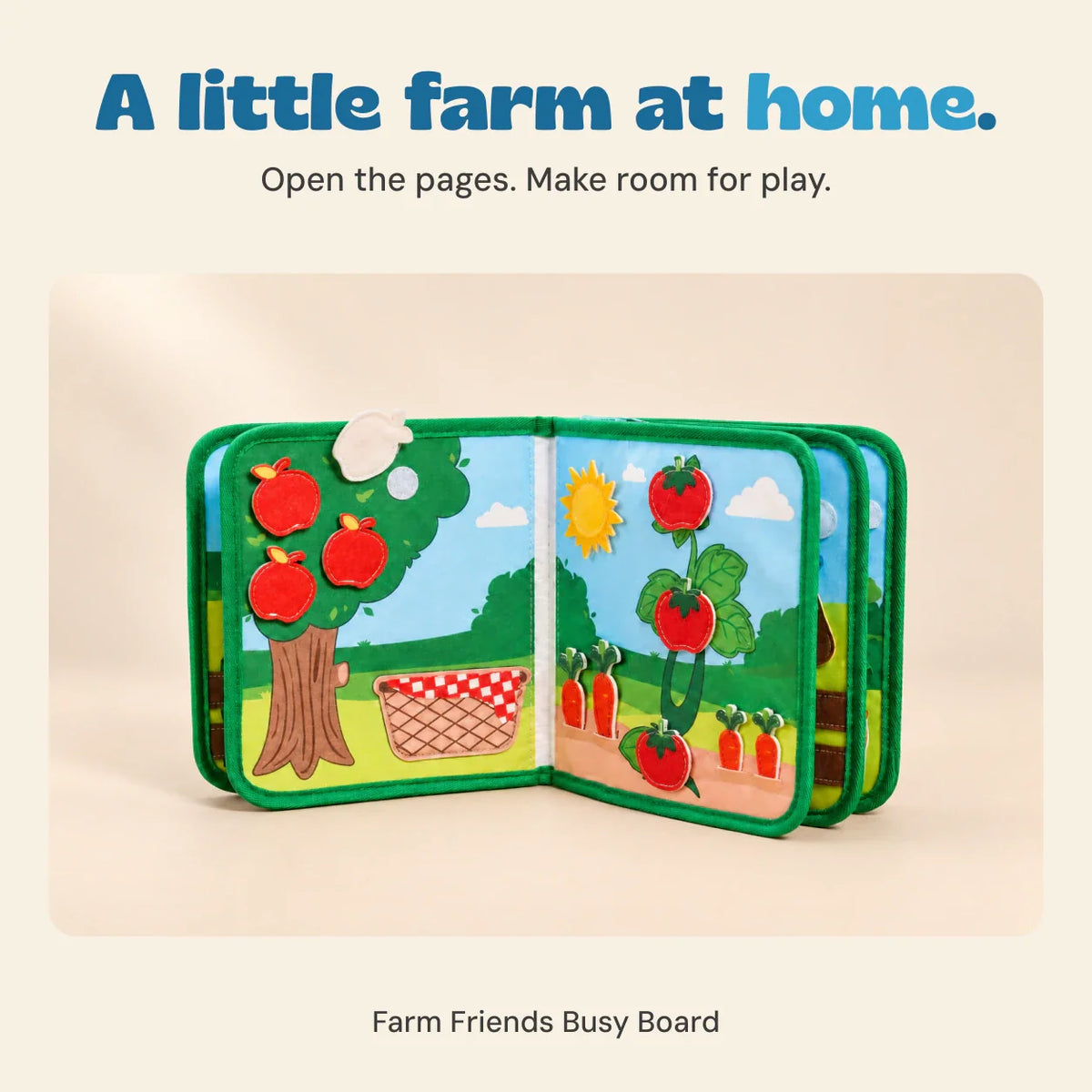 Farmyard Friends Busy Board