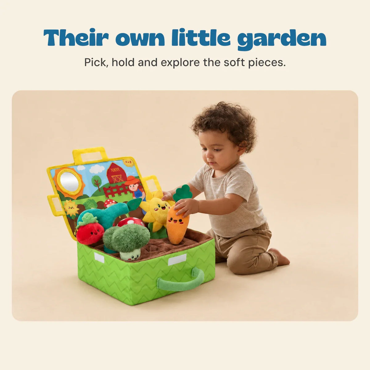 GardenWhimsy Plush Activity Box