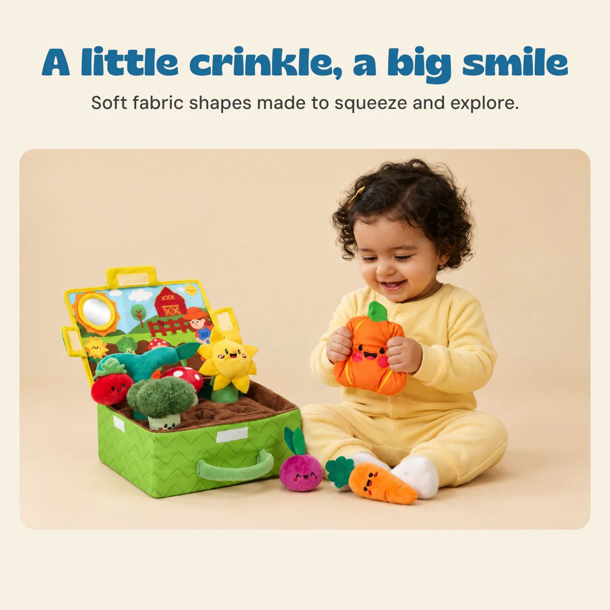 GardenWhimsy Plush Activity Box