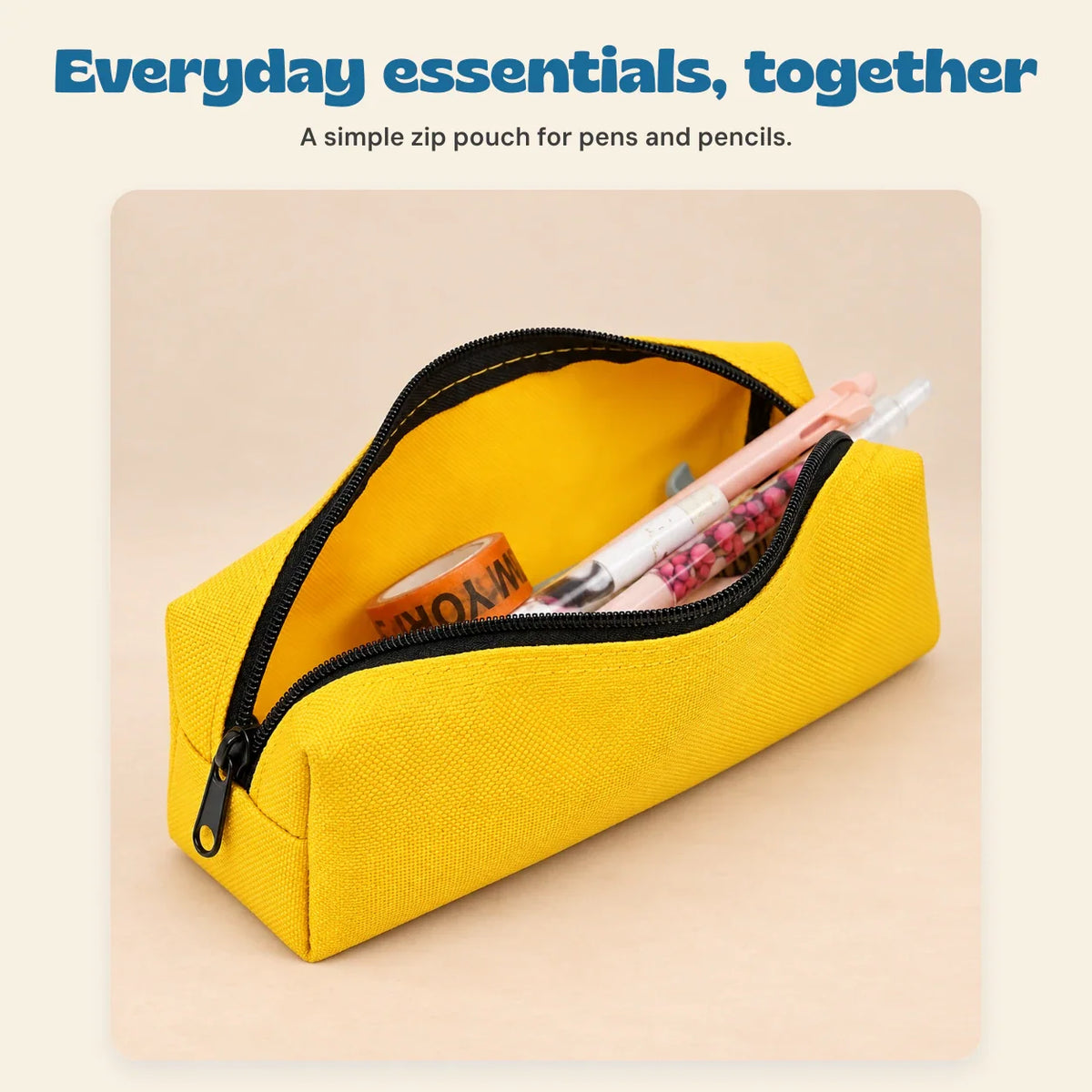 Gentle Blossom Everyday Pencil Pouch