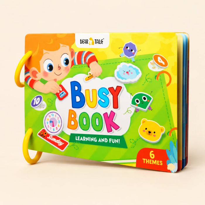Gentle Explorer Montessori Busy Book | Engaging Learning Toy for Toddlers
