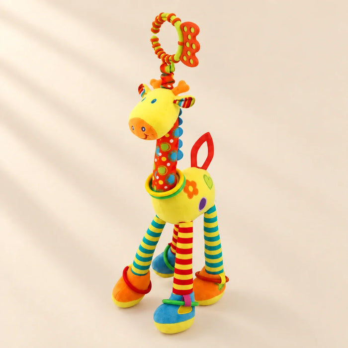 Gentle Giraffe Sensory Rattle | Soft Baby Toy
