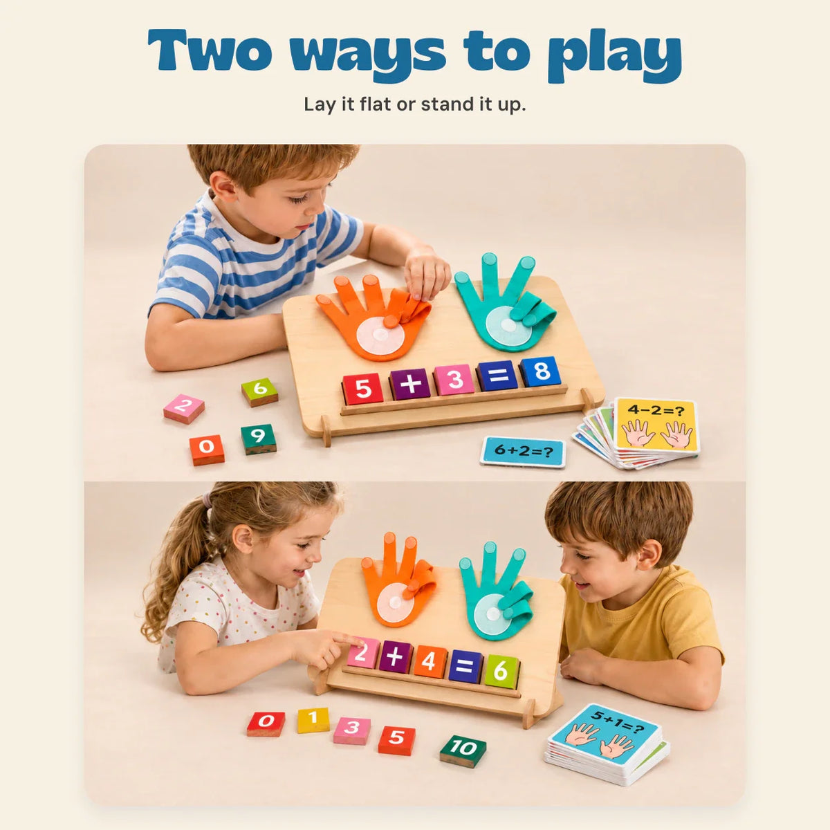 Gentle Grove Wooden Counting Board