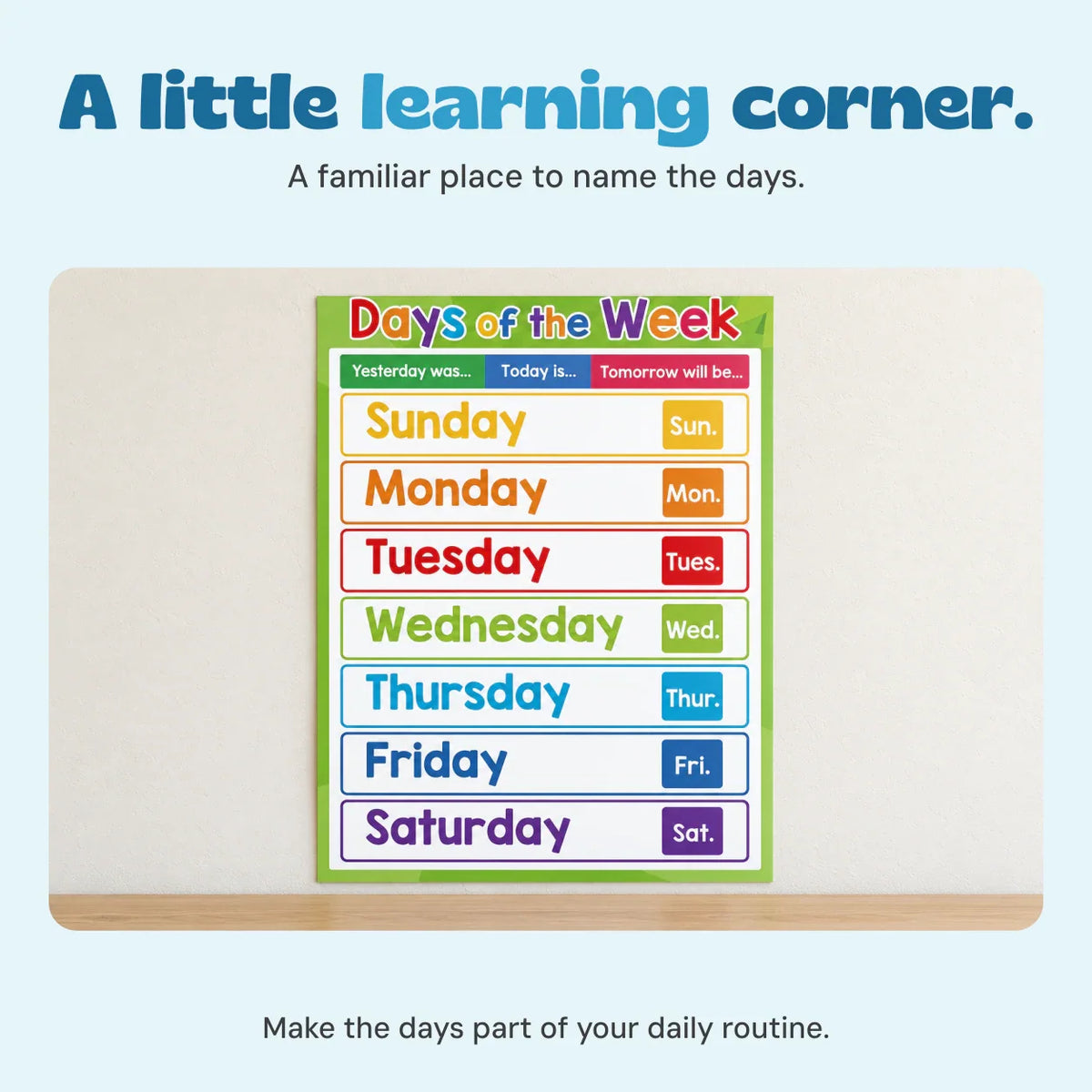 Gentle Growth Montessori Learning Posters