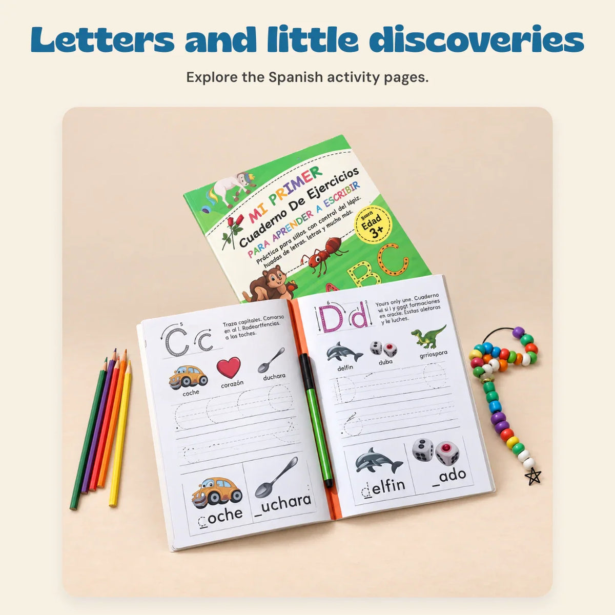 Gentle Scribbles ABC Writing Workbook